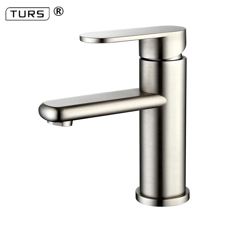 

2018 Basin Faucets Chrome Brass Square Tall Bathroom Sink Faucet Single Handle Deck Mounted Toilet Hot And Cold Mixer Water Tap