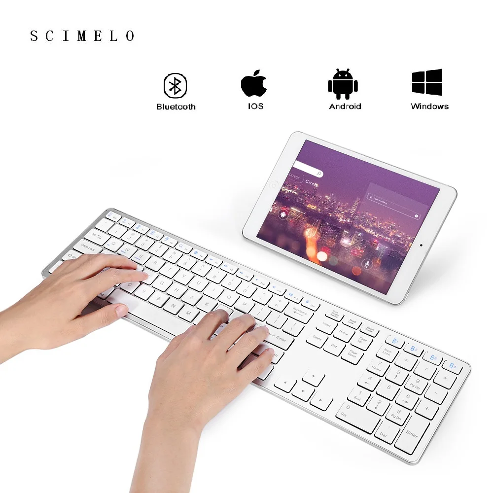 

Xiaomi MIIIW Wireless Office Keyboard Mouse Set Windows/Mac System One-button switching 104 Keys 2.4GHz IPX4 Waterproof Keyboard