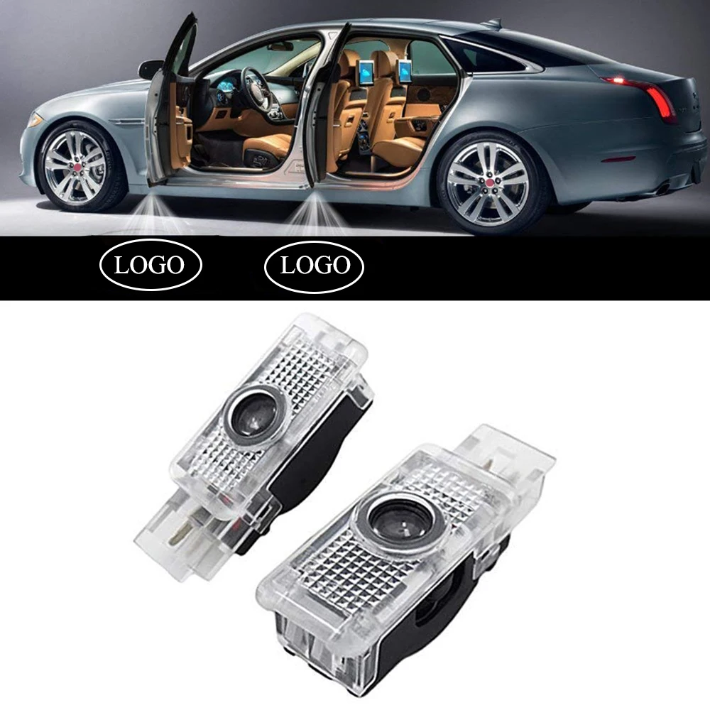 لمرسيدس بنز AMG شعار سيارة الباب مرحبا الليزر الشبح العارض مصباح ل C-W203 الدرجة CLK SLK SLR مايباخ فيانو سيارة ضبط