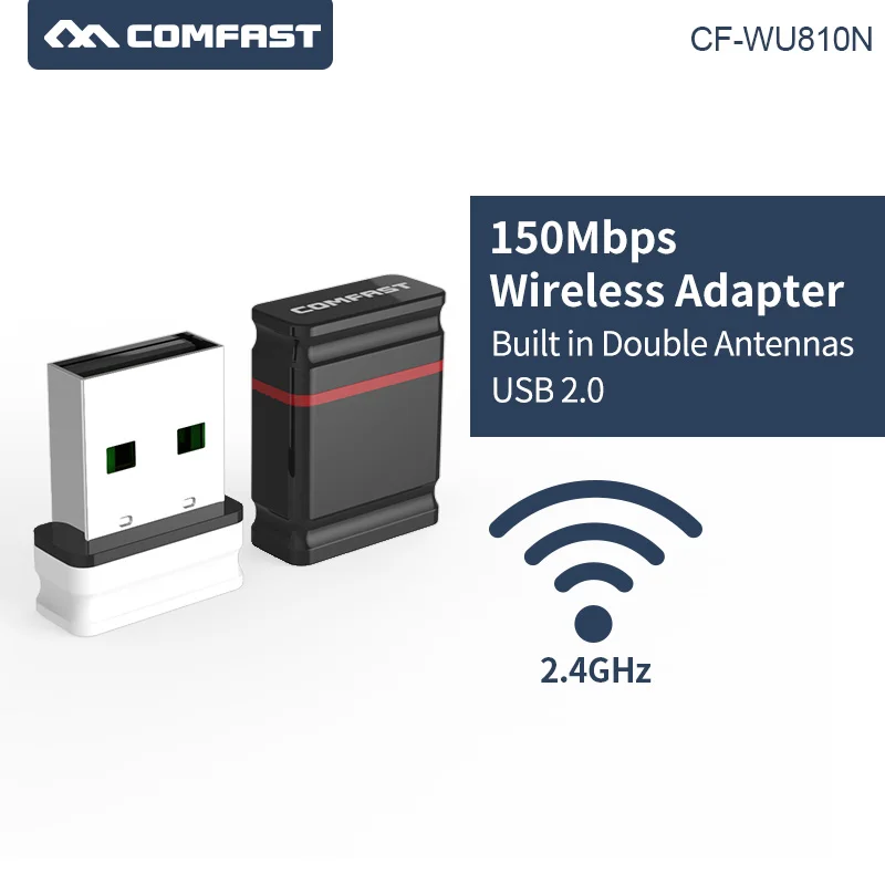 

Mini USB Wifi Adapter 150Mbps PC USB Wi-fi Receiver Wireless Network Card 802.11b/n/g High Speed USB wi fi Ethernet for linux
