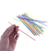 30PCS Colorful Plastic Baby Children Educational Traditional Mikado Spiel Pick Up Sticks With Box Game Kids Gifts 4