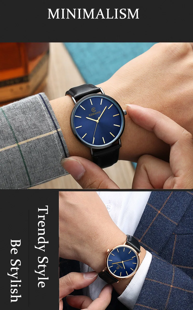 Relogio Masculino Ultra Thin Watches For Men Simple Business Minimalist Wrist Watch Quartz Wristwatches Male Clock Luxury Brand 2018 (3)