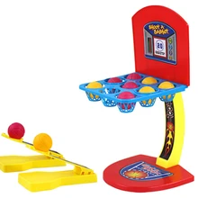 Настольная баскетбольная стрельба красочная игра с шариками головоломка детская семья обучающая игрушка забавная настольная игра для детей Подарки