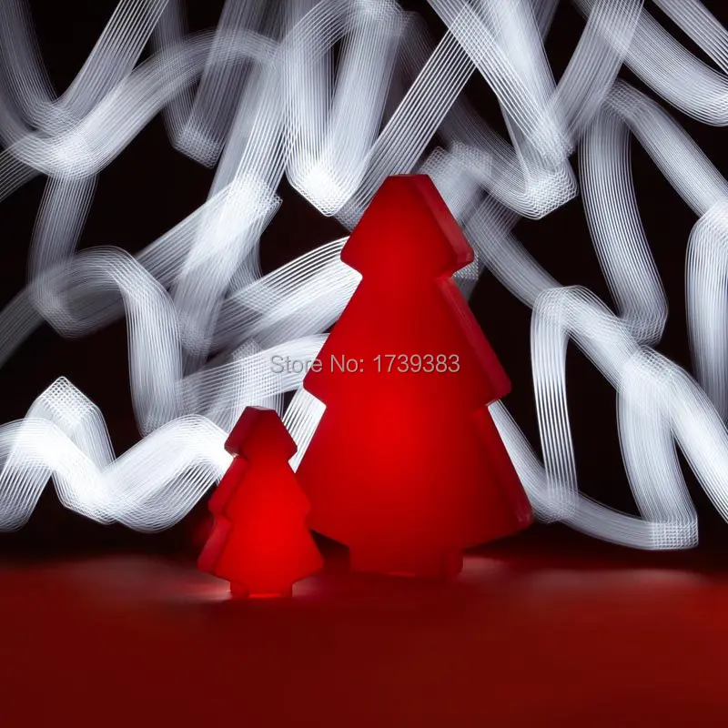 

Hot sale!Led Christmas lightree lamp,Rechargeable glowing lighting mountain pine tree light for Christmas& Exhibition Decoration