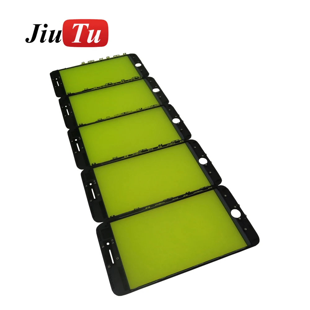 Original Front Outer Lens + Bezel Frame  For iPhone 7G 7 plus Broken  LCD Repair Fix  JiuTu (4)