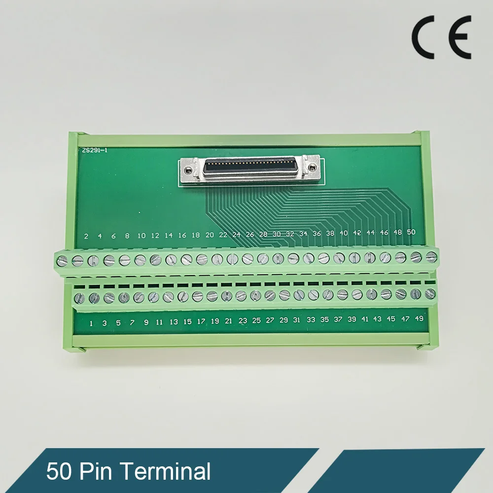 Conexões da Placa Cartão com Cabo de 50 Advantech Adaptador Scsi Pinos Terminal Bloco cm 100 50 3 Conexões da placa Advantech Adaptador SCSI 50