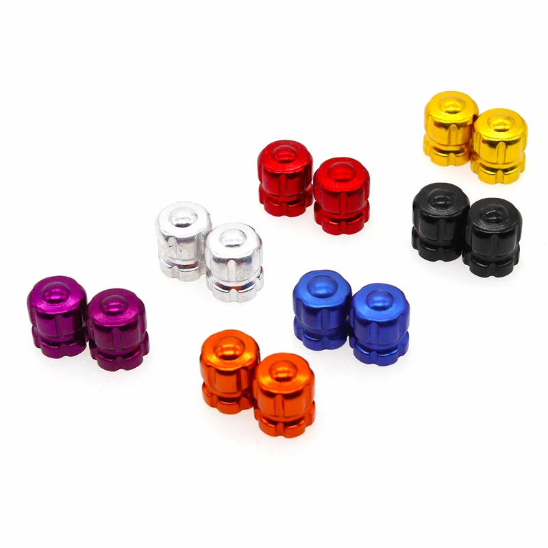 4PCS Motorcycle Tyre Tire Valve Core Caps Wheel Valve Stem Cap Dust ...