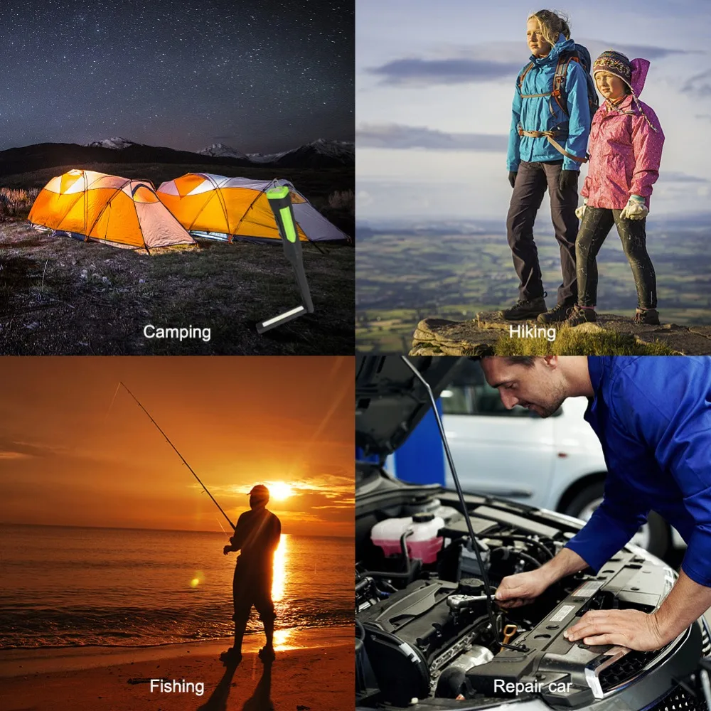 360 °-Rotate-LED-Work-Light-Hand-Crank-Dynamo-Flashlight-USB-Charging-Torch-Car-Inspection-Light-Portable-Lantern-Power-Bank（7）