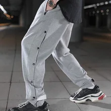 Недорогая модная новинка, спортивные повседневные штаны для мужчин и женщин, свободные уличные шаровары в стиле хип-хоп, брюки ins из хлопка