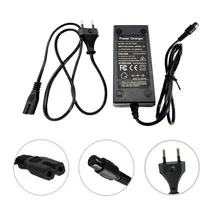 Скутер 42 в 2A мощность Быстрая 3 зубец встроенный разъем карманный мод спорт и грязь Quad литиевая батарея зарядное устройство