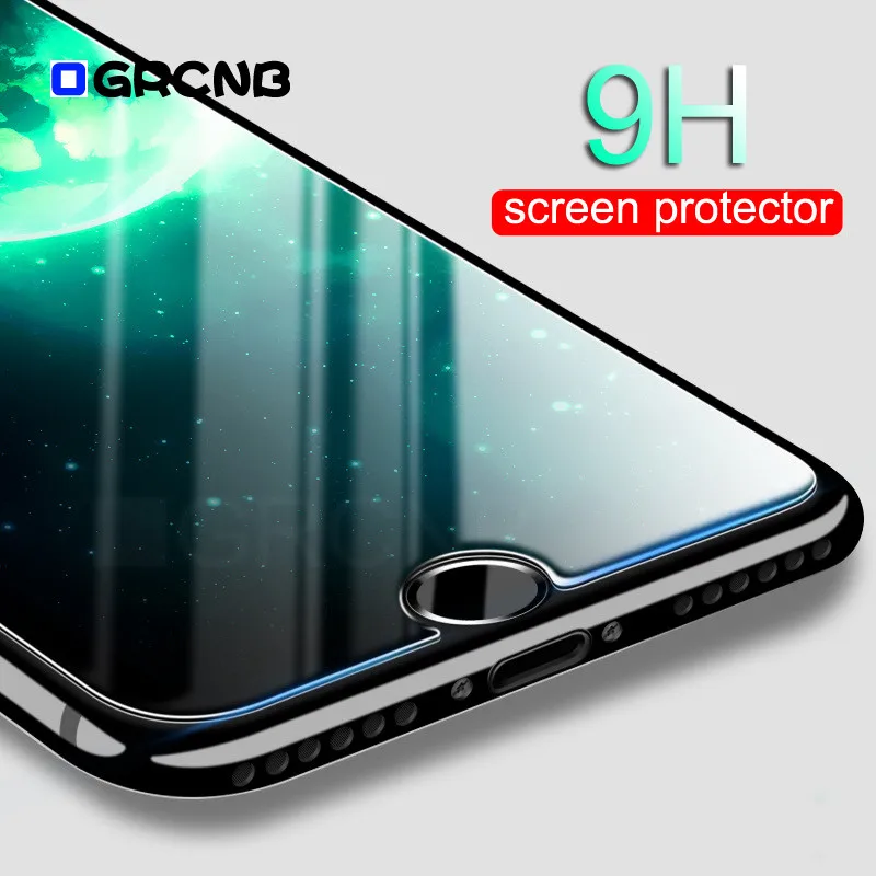 Goede 9 H 0.26mm Premium Gehard Glas Voor iPhone 8 Plus 7 Plus 6 6 s Plus Screen Protector Voor iPhone 8 7 6 6 s X 5 5 s SE Glas Film