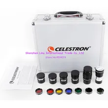 Set Eyepiece Combination Amplifier Filter Astronomical Telescope Aluminum Box Accessories Professional Stargazing CELEYEP