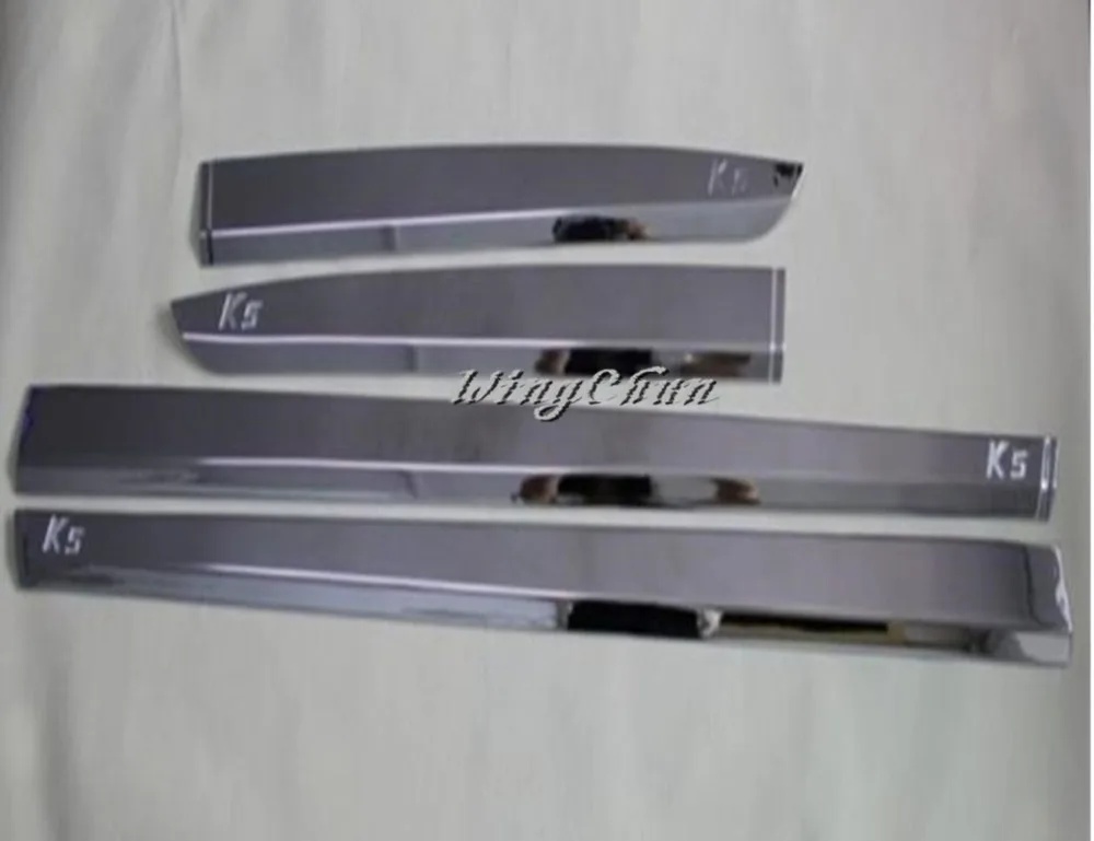 ACCESSORIES Chrome Body Door Side Molding Cover Trim 8pcs For Kia
