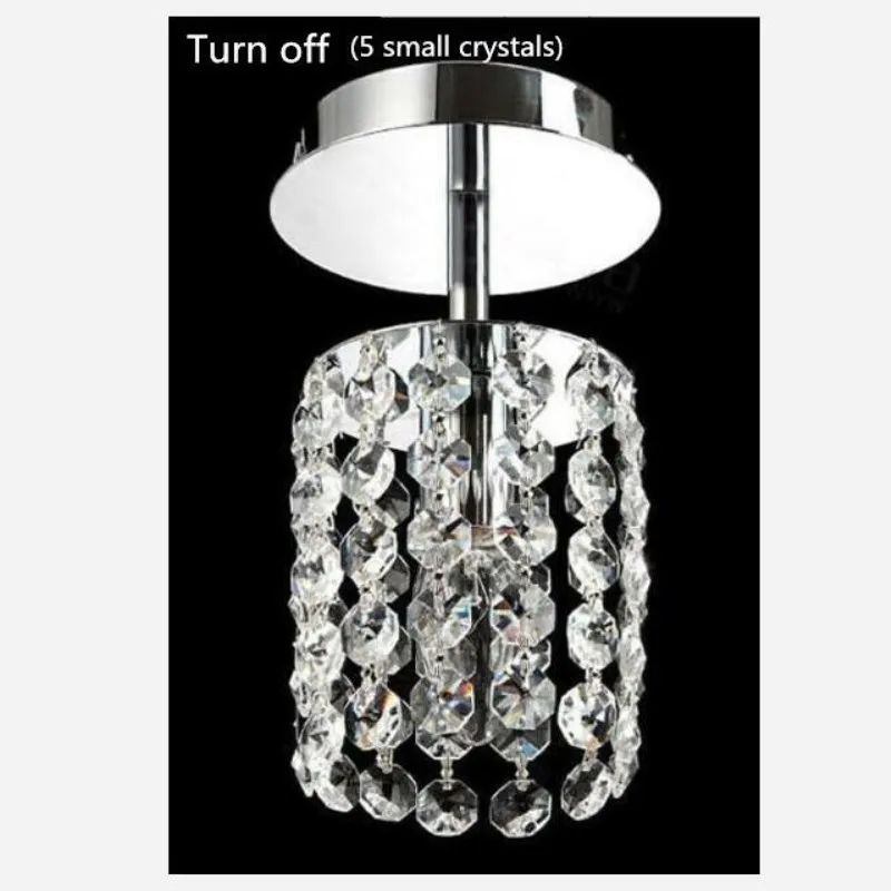Neue LED Kristall Deckenleuchte Schlafzimmer Galvani Eisen Deckenleuchten Led Lampe Kristall K9