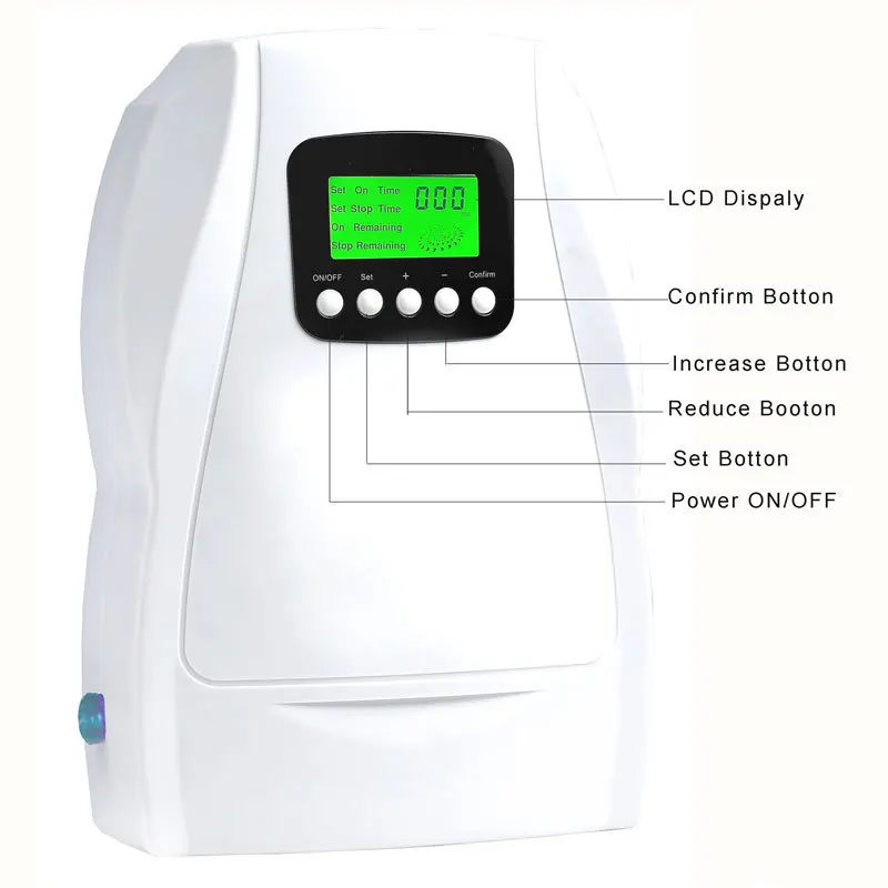 Портативный генератор активного озона, стерилизатор, очиститель воздуха, очистка фруктов, овощей, воды, приготовления пищи, озонатор, ионизатор