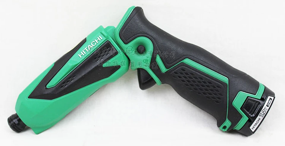  Japan HITACHI Charging Impact Screwdriver WH7DL Electric Screwdriver Foldable Screwdriver 2Batterie