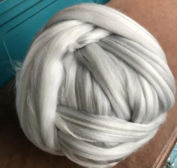 500g Super Thick Chunky Yarns For Knitting Merino Wool Yarn 6 CM Thick