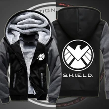Fans Wear Winter Sweatshirt Zipper Hoodies Agents of S.H.I.E.L.D. Cosplay Costume Movie Unisex Winter Hoodie Casual Coat Fans Wear Winter Sweatshirt Zipper Hoodies Agents of S.H.I.E.L.D. Cosplay Costume Movie Unisex Winter Hoodie Casual Coat