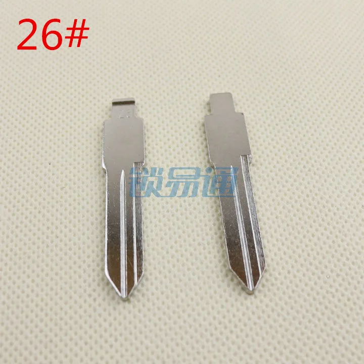 26# 10pcs/lot hot selling with high quality folding remote key blade for G-M Buick GL8 Regal | Инструменты