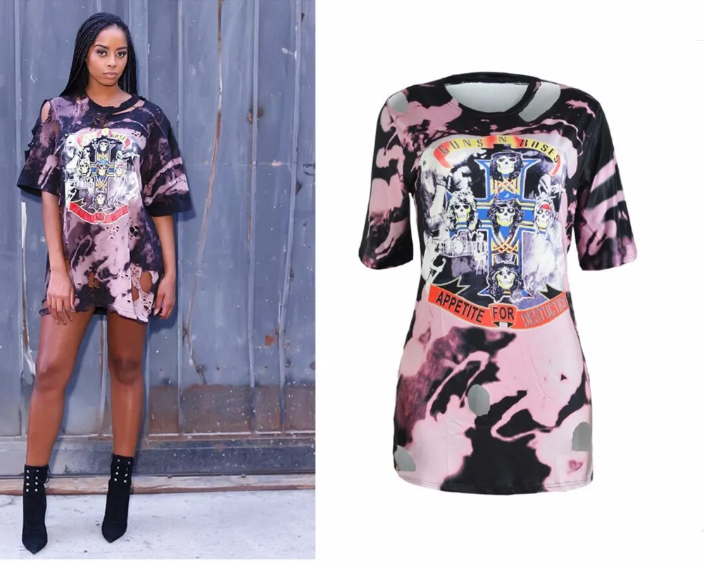 Fashion Ladies Rock Festival Clothing 
