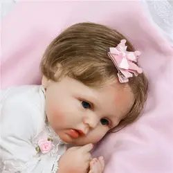 Кукла npk новая милая 40 см кукла для ручной работы силиконовая Мягкая кукла в полный рост, девочка игрушки Реалистичные Bebes Reborn для детей