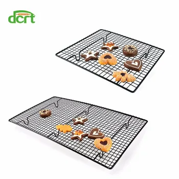 

2 Sizes Stainless Steel Nonstick Cake Cooling Rack Cooling Grid Baking Tray For Biscuit Cookie Pie Bread Cake Baking Tool