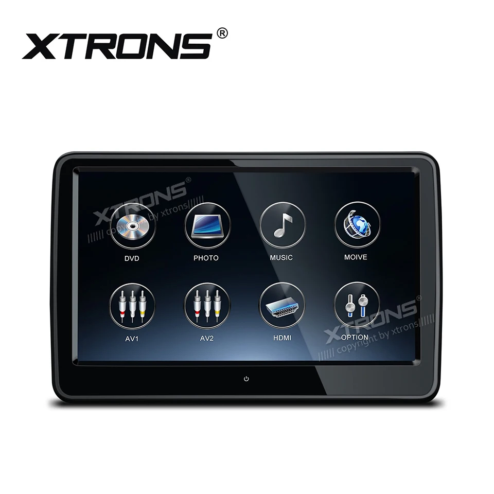 10.6" HDMI Touch Screen Car Headrest DVD Player Backseat Monitor 1920*