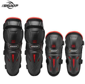 

BSDDP Motorcycle Knee Protector Riding Knee Guard Motorbike Racing Motocross Knee & Elbows Pads Guards Set Protective Gear