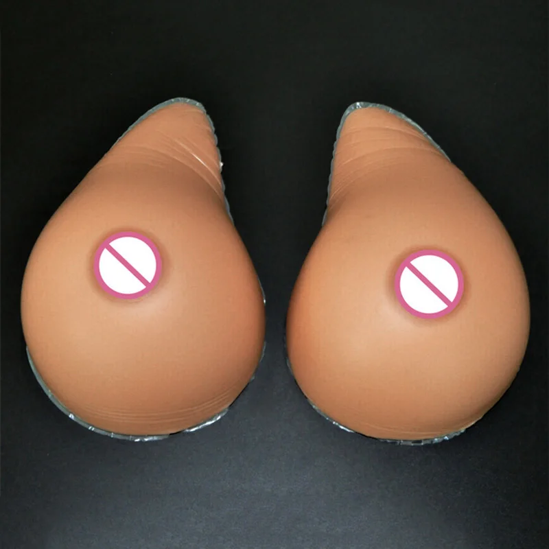 

3600g/pair 10XL Size Silicone Breast Forms Mastectomy Prosthesis Fake Boobs Enhancement Fake Boobs False Breasts