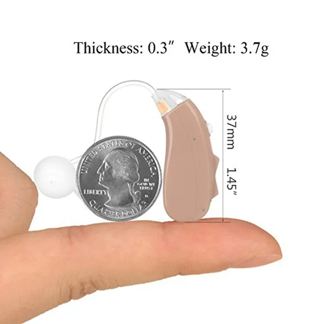 

USB Charger Mini Digital Hearing Aids Aid Adjustable Sound Amplifiers Small RIC Hearing Aid BTE Deaf Aids Ear Care Tools MY-202