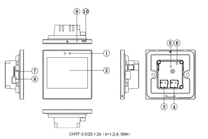 3.5 inch slim wiring