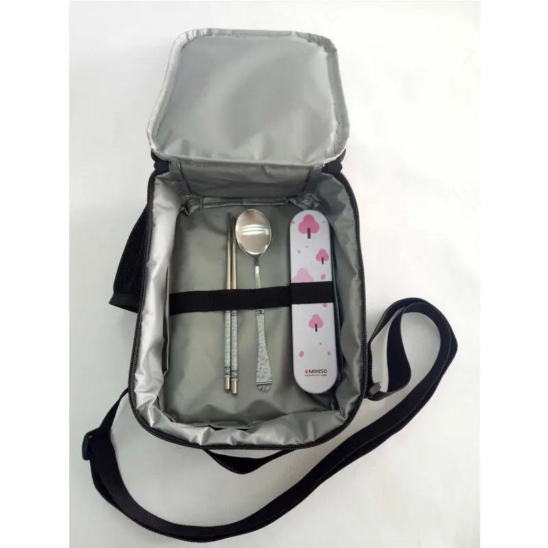 miniso insulated lunch bag