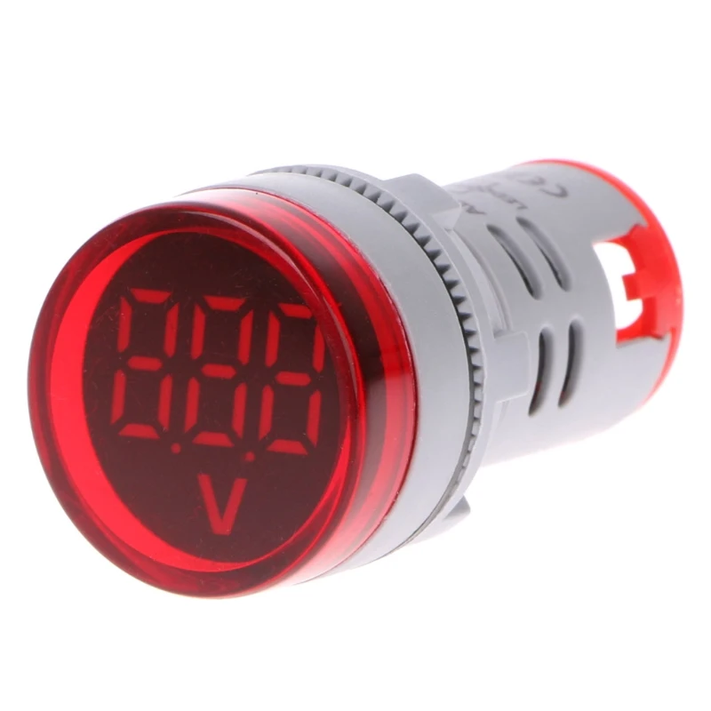 22 mm AD16-22DSV AC 60-500 V DEL Voltmètre Voltage Compteur Indicateur pilot Light