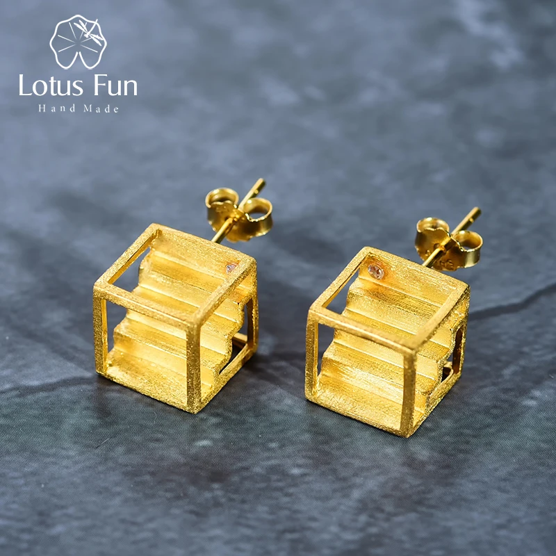 Lotus весело Настоящее 925 пробы серебро ручной работы дизайнер ювелирные украшения