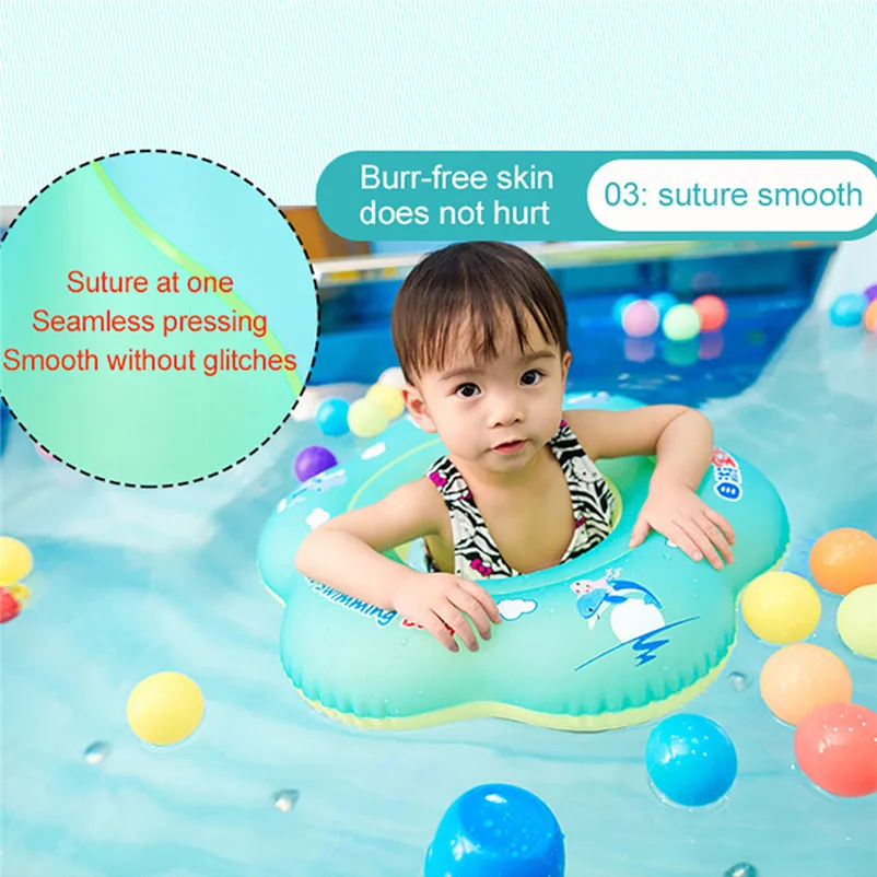 Kids Baby Inflatable Swimming rings summer cute Float Trainer Children Waist Pool Float Ring Pool water sports #4S04 (8)