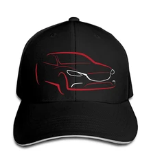 Mazda 6 салон эскиз дизайн Мужская бейсболка черный Snapback кепки женская шляпа