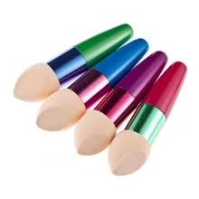 Для женщин косметический слойка порошка Красота инструмент жидкое косметическое средство крем консилер Foundation Губка спонж «леденец»
