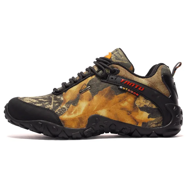 

New hiking shoes outdoor sports shoes breathable cross-country printing shoes camouflage combat boots