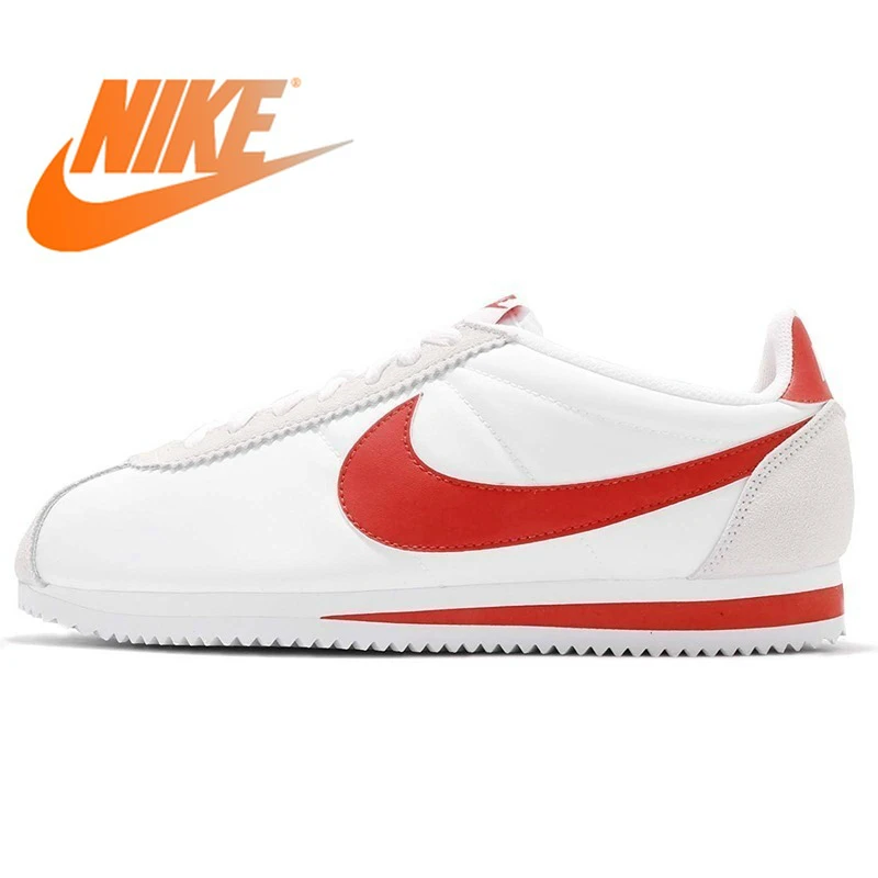 

Original 2018 NIKE CLASSIC CORTEZ Men's Skateboarding Shoes Sneakers Flat Hard-wearing Leisure Outdoor Sports Shoes 807472