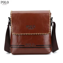 SULPPAIPOLO men's Messenger bag fashion bright leather shoulder bag casual black brown khaki business men's bag travel bag PI641 SULPPAIPOLO men's Messenger bag fashion bright leather shoulder bag casual black brown khaki business men's bag travel bag PI641