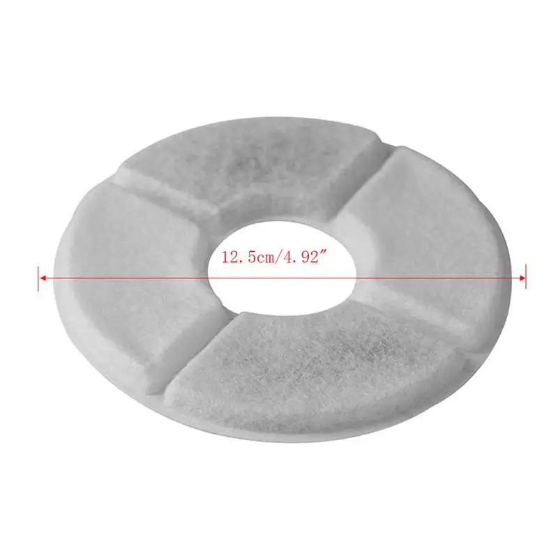 

Hot Charcoal Filter Activated Carbon Filters Replacement For Flower Fountain 4pcs For Pet Cat Dog Supplies