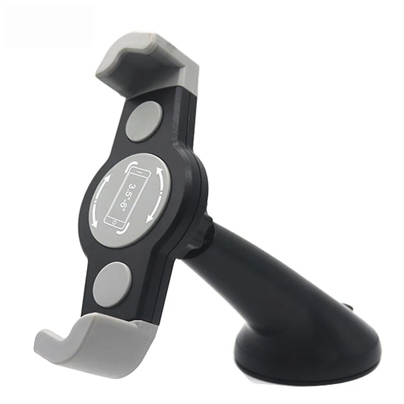 

ALMXM Universal Windshield Car Phone Holder 360 Rotate Adjustable Bracket Multipurpose Phone Stand Holder for iPhone 8 7 Plus X
