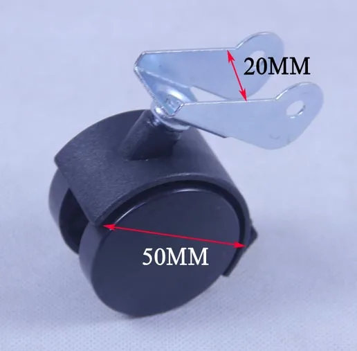 Durable Baby crib rubber wheel accessories wood bed crib polyurethane