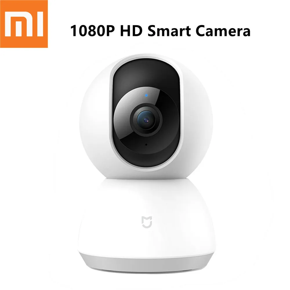 Оригинальная умная камера Xiaomi Mijia с подставкой 1080P HD 360 градусов веб ночного