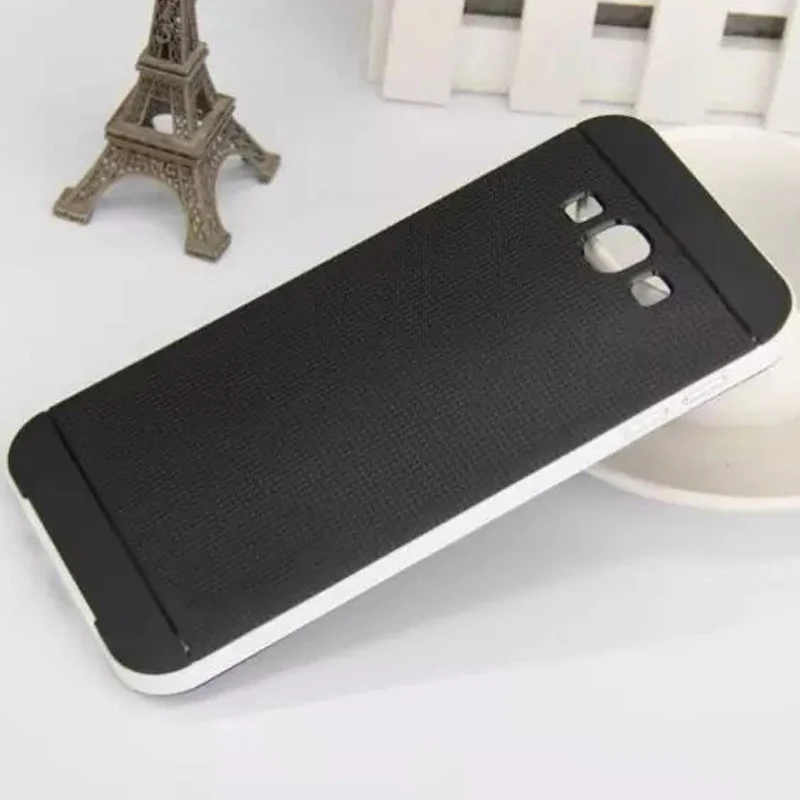 Hybrid 2 in 1 design Silicone back cover For Samsung Galaxy A8 PC + Soft TPU  molie phone case