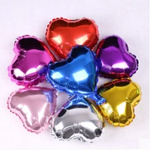 

1pcs/lot 10/18inch Heart Balloon Multicolour Small Cute Star Foil Ballon For Birthday Decoration Wedding Party Supplies
