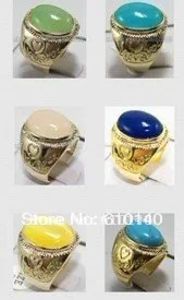 

6PC L.1383 12TT26 stunning Tanzanite cz jewelry Ring size 9#