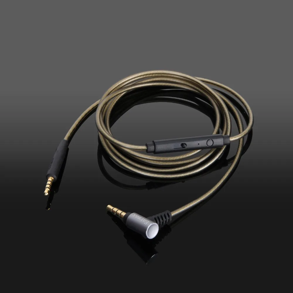 Audio Cable With Mic Remote For JBL Tune 700BT CLUB ONE 700BT 950NC UA Train Wireless headphones