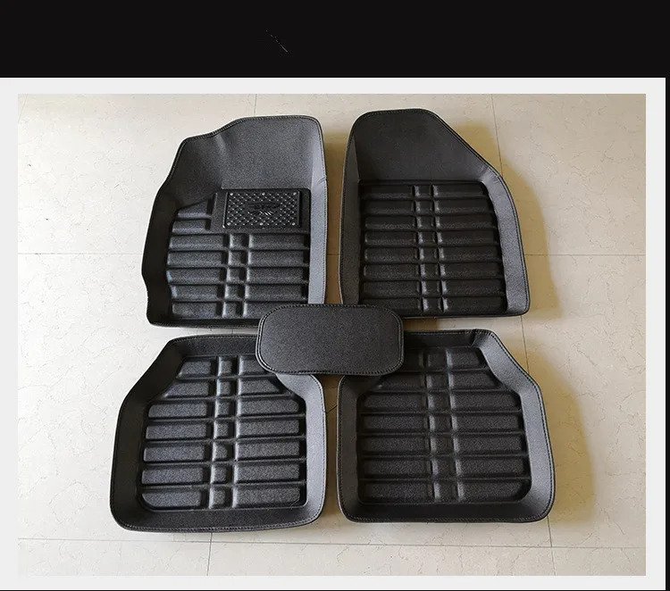 Right/left hand drive Universal car floor mats for SEAT LEON Ibiza Arona Ateca Cordoba Toledo Marbella Terra RONDA car-styling