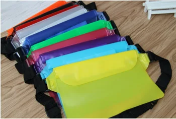 

DHL 500pcs mix color Waterproof Swimming Drifting Diving Waist Bag